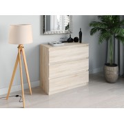 Комод Т-214  Колір корпусу Сонома, Колір фасадів Сонома